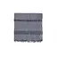 Полотенце Buldans - Pareo purple grey серый 80x160 - миниатюра 1