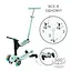 Самокат Globber Go Up Sporty 360 колеса з підсвіткою м’ятно-фісташковий (456-706) - мініатюра 7