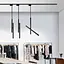Светильник трековый поворотный LED KW-221/2x5W NW BK Brille 33-036 - миниатюра 9