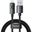 Кабель Mcdodo Horizontal LED Display USB-A to Lightning Data Cable 1.2 м CA-6490 Черный - миниатюра 1
