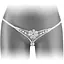 Трусики-стринги с доступом Fashion Secret DANUTA White S/M/L - миниатюра 1