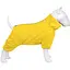 Дощовик для собак Waudog Clothes, водонепроникний, S30, В 57-59 см, С 44-46 см, жовтий - мініатюра 1