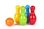 Ігровий набір для гри в боулінг 4708TXK, 4 кеглі і 1 м'яч - мініатюра 2