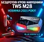 Беспроводные игровые наушники TWS M28/ Наушники с зарядным кейсом, микрофоном и сенсорами/ Наушники геймерские - миниатюра 5