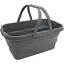 Кошик складаний Bo-Camp Foldable Box With Table Top Grey 17 л (6303695) - мініатюра 3