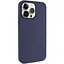 Чохол Silicone Case AA Logo with MagSafe для Apple iPhone 14 Pro Max 6.7 Темно-синій/Midnight blue - мініатюра 1
