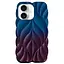 Чохол Epik TPU Leaf для Apple iPhone 16, 6.1 Navy Blue/Plum - мініатюра 1