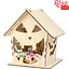 Заготівка Rosa Talent Хатинка для солодощів фанера 15х15х18 см - мініатюра 3