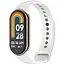 Ремешок для фитнес-браслета Lemfo для Xiaomi Mi Band 8 и 9 белый - миниатюра 1