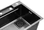 Кухонная мойка Kroner KRP Schwarze - SET7546HM PVD (3.0/0.7 мм) (CV032277) - миниатюра 4