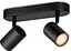 WiZ Світильник точковий накладний розумний IMAGEO Spots, 2х5W, 2200-6500K, RGB, Wi-Fi, чорний - мініатюра 7