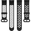 Ремешок DK CDK Silicone Sport Band Nike для Xiaomi Redmi Watch (012954) (black / grey) - миниатюра 3