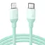 Кабель Ugreen US387 USB-C to Lightning Silicone Cable 1 м (Green) (20308) - миниатюра 1