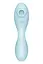 Вакуумний стимулятор клітора з вібрацією Satisfyer Curvy Trinity 5+ блакитний - мініатюра 4