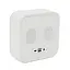 Колонка Kisonli Q6A Bluetooth 5.0, 1х5W, 3600mAh, USB/TF/FM/BT/LED/Clock/RGB Light, DC: 5V/1A, BOX, Silver, Q30 - миниатюра 3