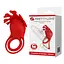 Эрекционное кольцо Pretty Love Vibrant Penis Ring Ruben 8.5 см красный - миниатюра 6