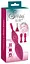 Кліторальний вібратор Sweet Smile Spot Vibrator With 3 Tips 17.9 см рожевий - мініатюра 10