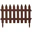 Садова огорожа Prosperplast Garden classic 3.2 м коричнева - мініатюра 1