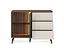 Комод з підсвіткою Вічі / Vici KSZ103 1-дверний з 3 шухлядами Горіх/кашемір Perfect Home Польща (PFH-091277) - мініатюра 2