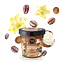 Скраб для тіла Тонізуючий Vanilla Latte Body Desserts Organic Shop 450 мл - мініатюра 1