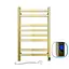 Электрический полотенцесушитель Navin Авангард 480x800 Sensor левосторонний с таймером, под золото 10-428153-4880, Золотой, Левое, Электронный - миниатюра 4
