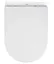 Унитаз подвесной безободковый Kroner Armada WHI513636 RIMLESS с сиденьем Slim Duroplast / Soft-close / Quick relase (KA513636WHIR) (CV029610) - миниатюра 8