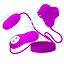Вібратор з вакуумним стимулятором клітора Pretty Love Suction Vibro Bullets рожевий - мініатюра 3