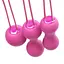 Набір вагінальних кульок Je Joue Ami Fuchsia, діаметр 3,8 см, 3,3 см, 2,7 см, 54 г, 71 г, 100 г - мініатюра 2