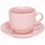 Уцінка. Чашка з блюдцем Оселя, 250 мл, попільно-рожевий (24-267-002/1) - мініатюра 1