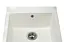 Кухонная мойка гранитная Miraggio Bodrum 510 white 508x495x227 00206402, Белый - миниатюра 3