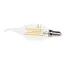 Лампа Brille світлодіодна LED E14 4W 4 pcs WW C35-T COG 220 В - мініатюра 5