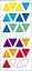 Мозаїка з наліпок. Трикутники. Для дітей від 2 років - мініатюра 6