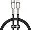 Кабель Baseus Cafule Metal Type-C to Lightning PD 20W (0.25m) black (CATLJK-01) - мініатюра 1