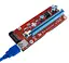 Адаптер - Переходник PCIe 1x TO 16x + SATA + USB 2.0 Б/у - миниатюра 1