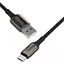 Кабель Proove Dense Metal USB-A to USB-С 1m Black (CCDM20001201) [133338] - мініатюра 3