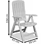 Стілець садовий пластиковий складний Bica Carmen сіро-бежевий - мініатюра 6