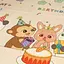 Розвиваючий двосторонній складний килимок Poppet День народження та Веселі фігурки 150х180x1 см (PP038-150) - мініатюра 4