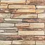 Панель стінова 3D Wall Sticker 680х680х4 мм коричневий сланець SW-00002002 - мініатюра 1