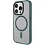 Чохол Epik TPU+PC Metal Buttons with MagSafe для Apple iPhone 15 Pro Max 6.7 Зелений - мініатюра 1
