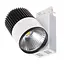 Светильник трековый поворотный LED 401/30W NW COB WH/BK Brille 32-325 - миниатюра 1