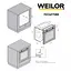 Духовой шкаф Weilor FDO6F70BK - миниатюра 21