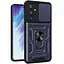 Чехол Ummi Camshield Serge Ring для Samsung Galaxy S24 FE Синий / Navy - миниатюра 1