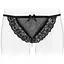 Трусики-стрінги Fashion Secret Katia з перлинною ниткою Black - мініатюра 1