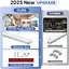 Набір Kriogor з 2 універсальних світлодіодних світлових смуг 12 В 228 LED з вимикачем біла лампа 6000 K - мініатюра 4