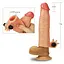 Насадка на пенис с вибрацией Lovetoy Vibrating Nature Extender 17.8 см телесный - миниатюра 4
