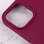 Чохол Silicone Case Full Protective (AA) для Apple iPhone 16 Pro Max (6.9) Бордовий / Maroon - мініатюра 4