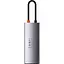 USB-хаб Baseus Metal Gleam Series 5 в 1 Multifunctional Gray (WKWG020013) [96294] - мініатюра 5