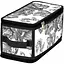 Кошик Idea Home Anthracite Flowers DB-23 з кришкою 30x15x15 см (DB-23 прям. з/кр з/блиск Anthracite Flowers) - мініатюра 1
