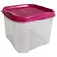 Контейнер пластиковий харчовий Motek з кришкою Modular 0,65 л (MS-02) - мініатюра 1