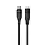 Кабель Proove Soft Silicone Type-C to Lightning 27W (1m) black - мініатюра 1